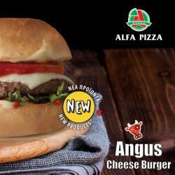 Angus Cheese Burger By Alfa Pizza